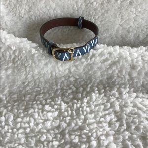 Leather keep collective bracelet